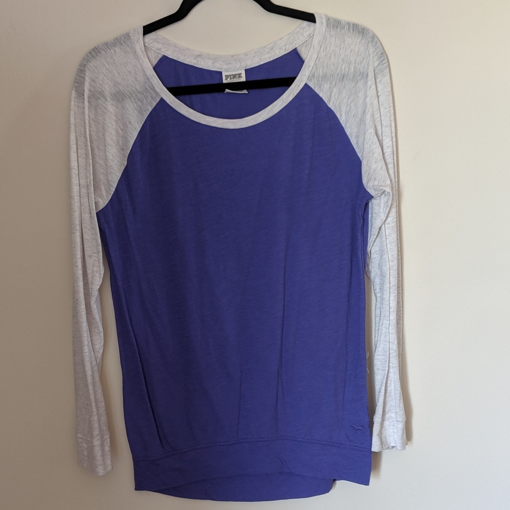 Victoria's Secret Pink Basics Long Sleeve Raglan